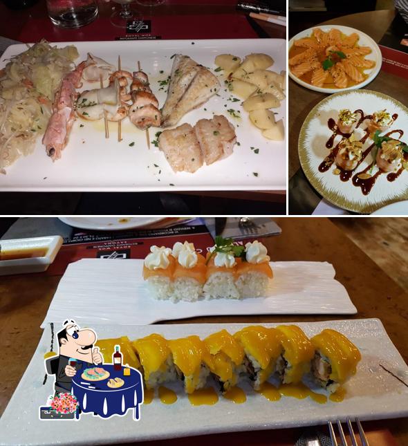 Sashimi al Ristorante Giapponese Pingusto