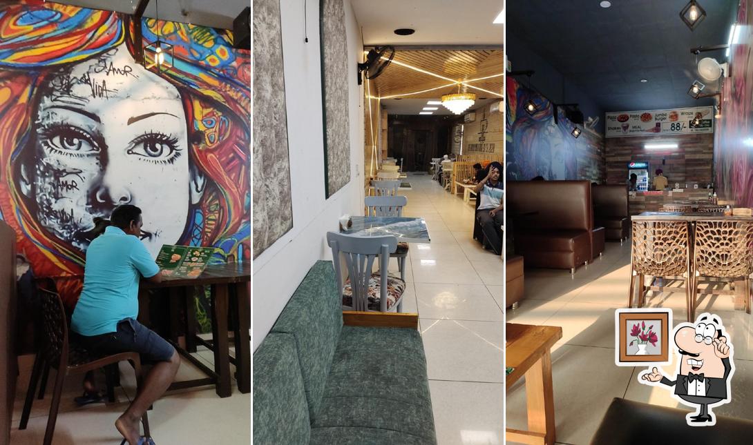 The interior of 88 cafe