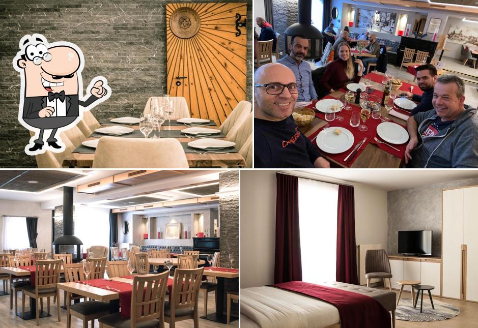 Gli interni di Adore Restaurant
