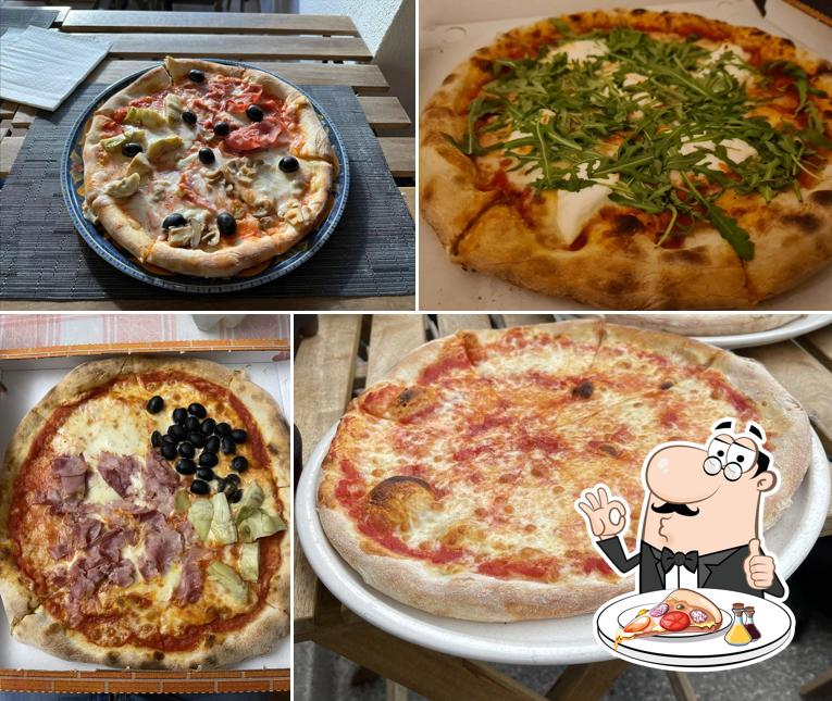 Ordina tra le molte varianti di pizza