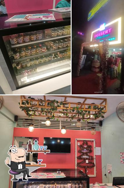 The interior of Dessert Addiction
