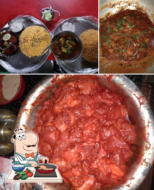 Chicken curry at Hotel Namma Chola