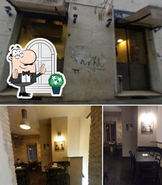 Guarda la foto che mostra la esterno e tavolo da pranzo di The Butcher Shop