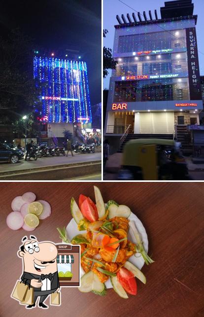 This is the image depicting exterior and interior at Silver Stone Family Restaurant