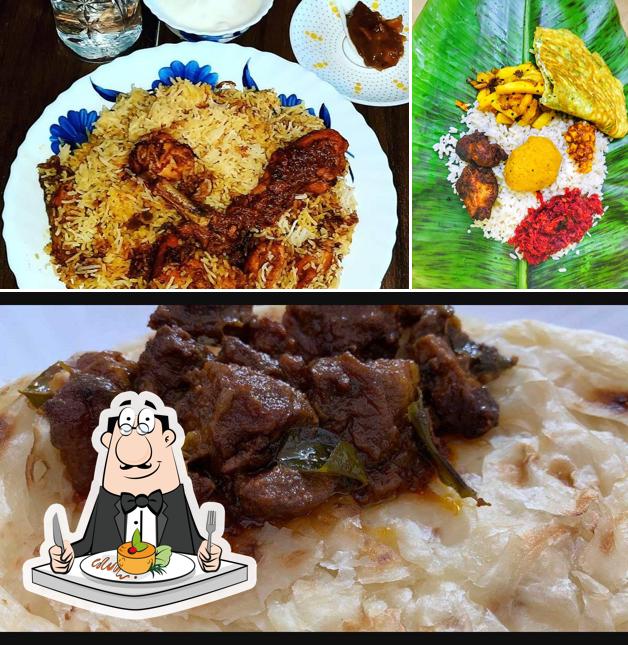 Food at Matha family restaurant