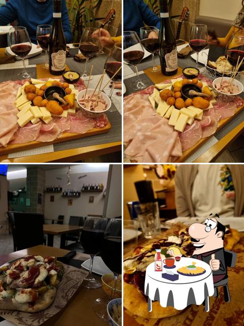 Piatto di formaggi al Il Mantice Wine & Dine