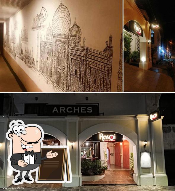 Take a look at the exterior of Rasoi Fort Kochi