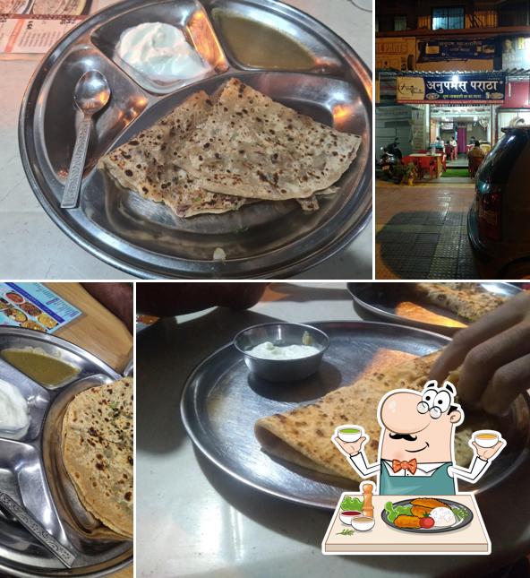 Food at Anupam Paratha