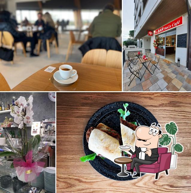 Gli interni di Maca Café