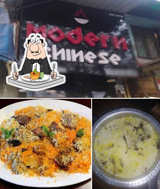 Food at Modern Biryani Corner