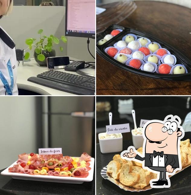 O interior do Vila Romana Padaria