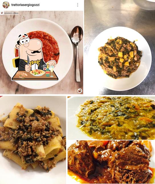 Cibo al Trattoria Gozzi