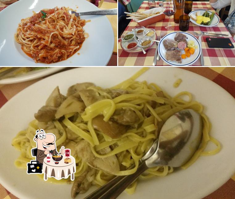 Platti al Trattoria della Posta Torino