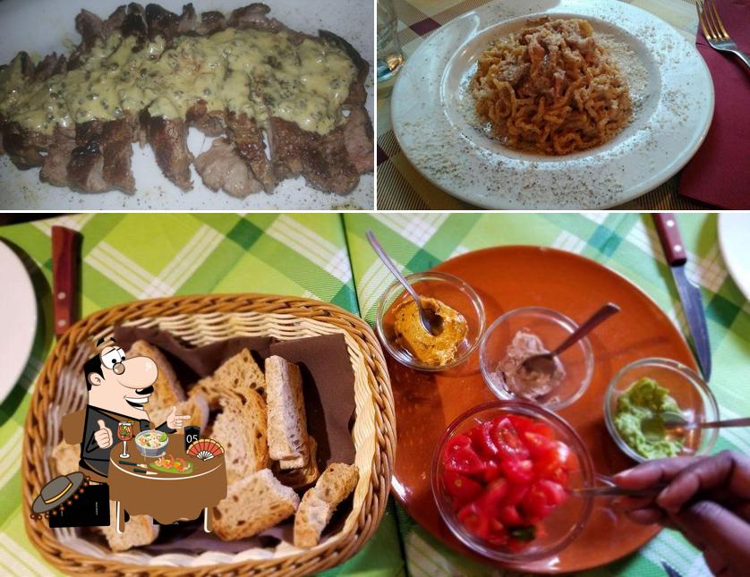 Cibo al Osteria del Cavaliere