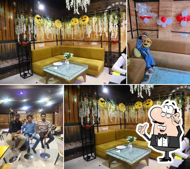 The interior of Baltaaz Cafe and Restro