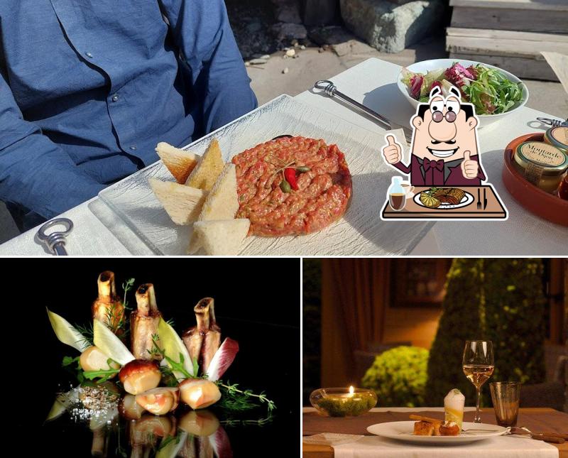 Tartaredi manzo al Le Chalet d’Adrien