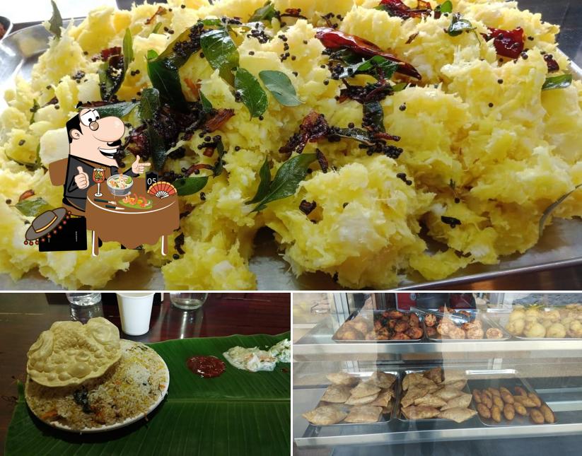 Food at Manna Restaurant