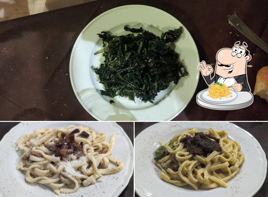Spaghetti alla carbonara al GUAITA SANT'EUTIZIO