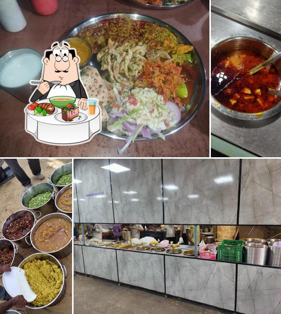 Hot and sour soup at Khodiyar Dining Hall & Caterer's