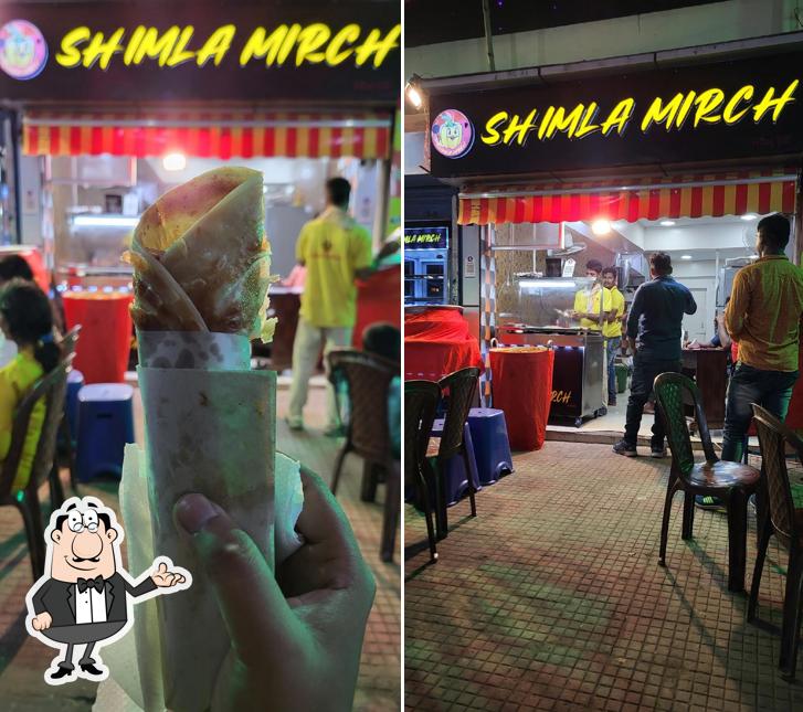 The interior of Shimla Mirch, Rajpur