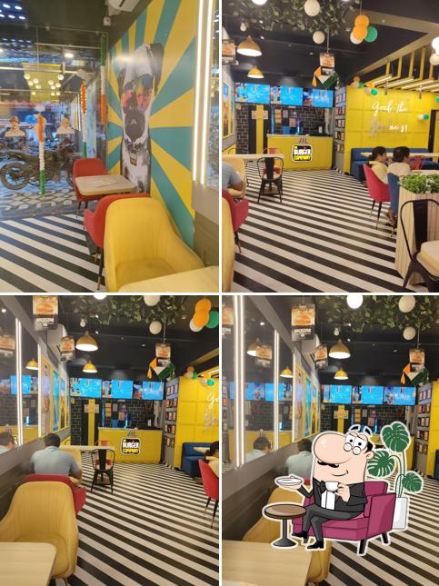 Check out how The Burger Company looks inside