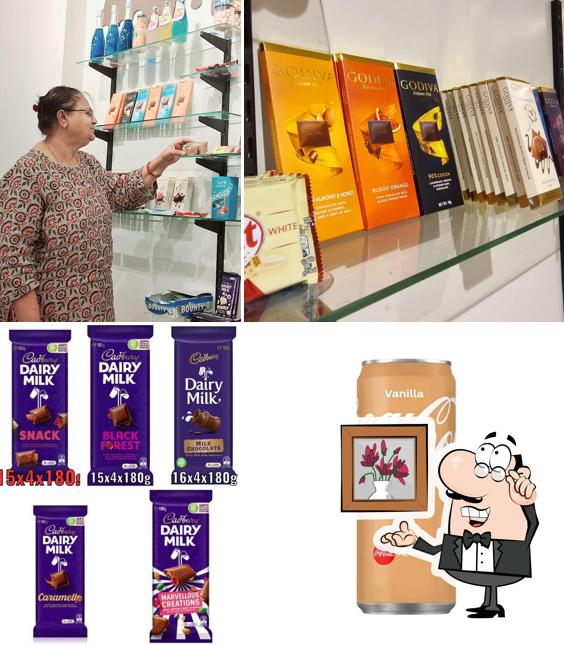 The interior of The Chocolate Box