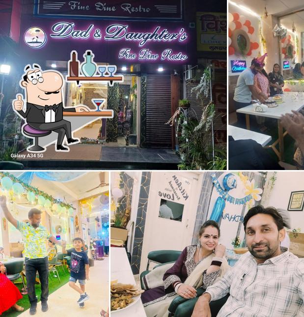 The interior of Dad & Daughter's Restaurant
