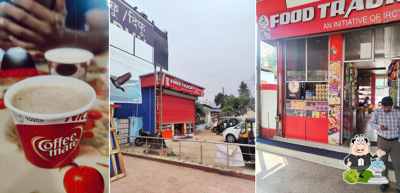 The exterior of Food Track