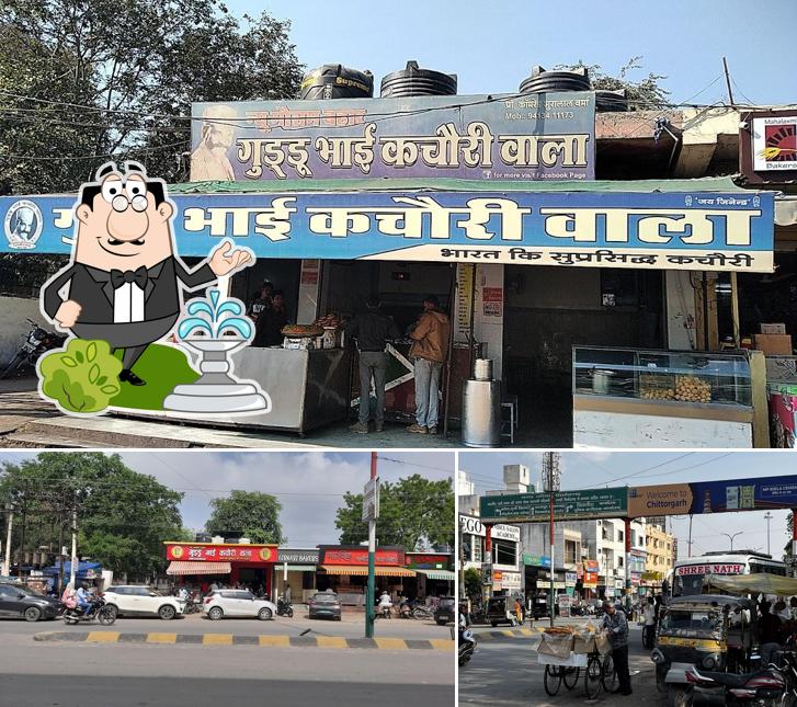 Check out how Guddu Bhai Kachori Wala looks outside