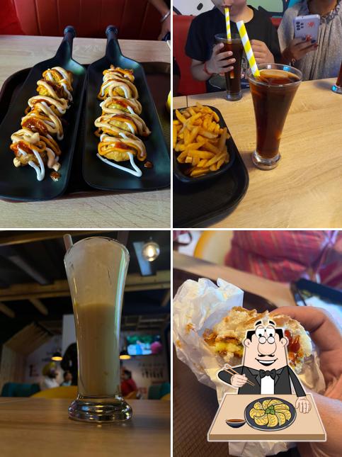 Gyoza at Lassi Day Cafe Burger Pav