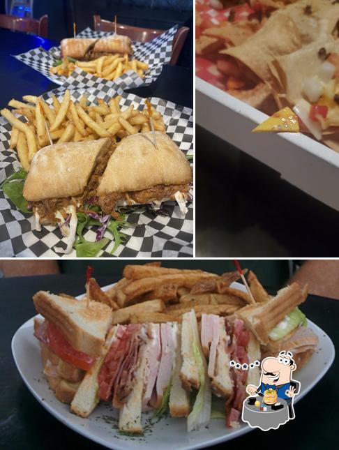 Sandwich de porc effiloché à Riverbank Tavern