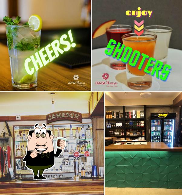 Enjoy a beverage at Raasa
