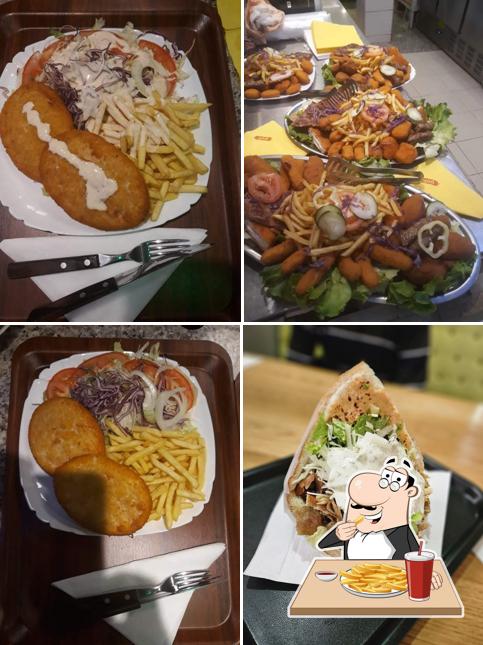 Patatine fritte al Fast Food Džimi