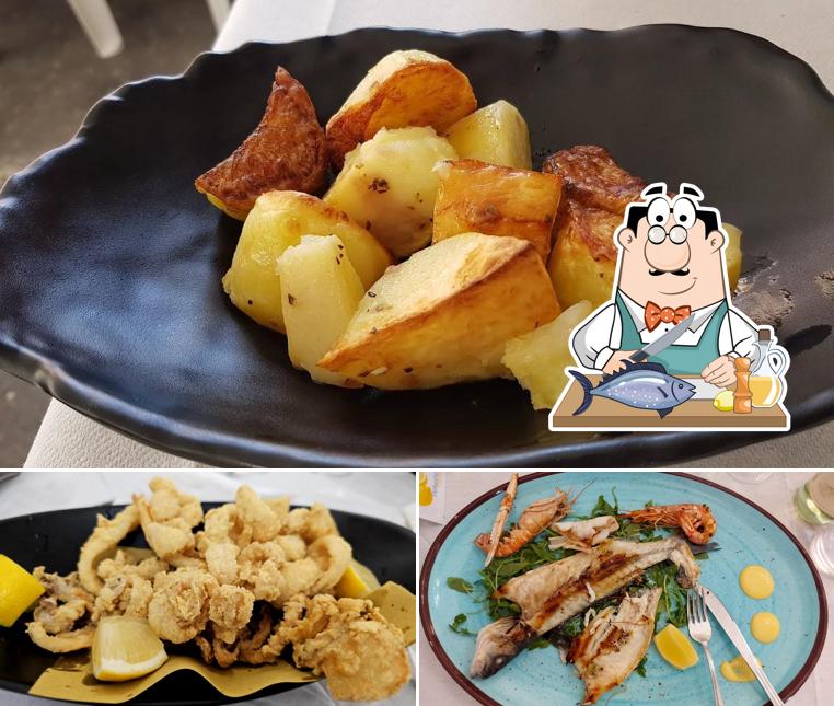 Salmone grigliato al Il Riccio Ristorante