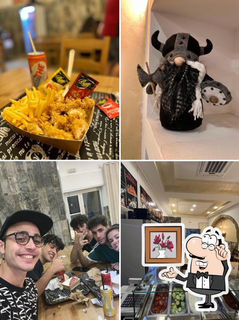 Guarda la immagine che raffigura la interni e cibo di VIKINGS FAST FOOD