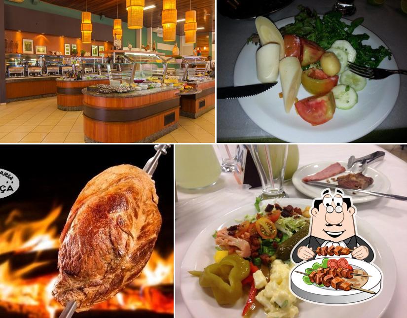 Comida em Churrascaria Herança