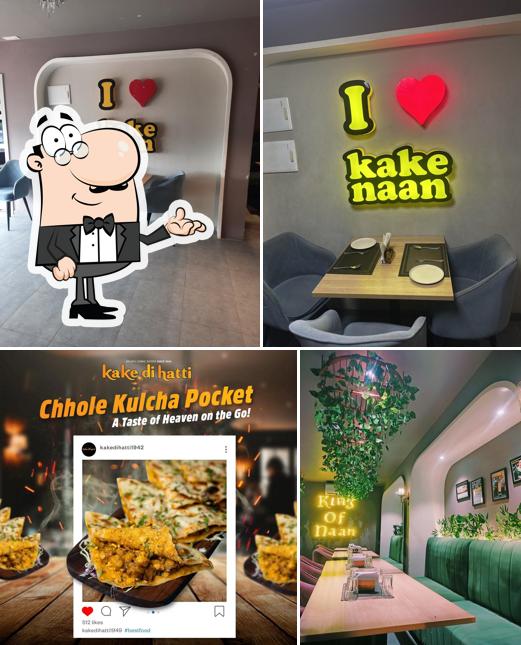 The interior of Kake Di Hatti - Begusarai, Pure Veg Fine Dine Family Restaurant & Party Hall
