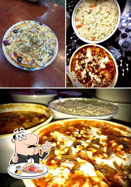 Order various types of pizza