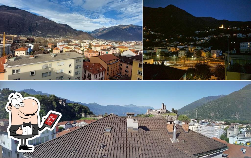 Gli esterni di Hotel Gamper