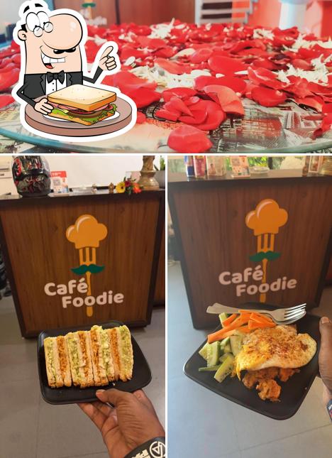 Grilled cheese sandwich at Cafe Foodie