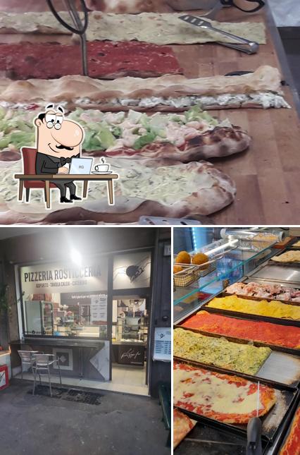 Gli interni di E Pizza Fu