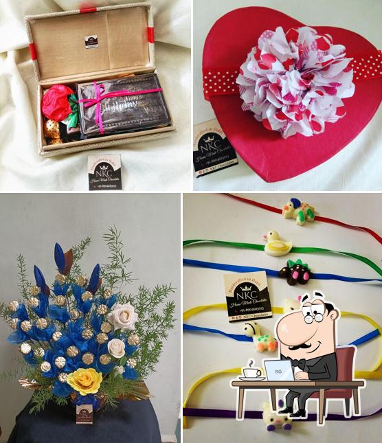 Check out how NKC HOMEMADE CHOCOLATES #hubli looks inside