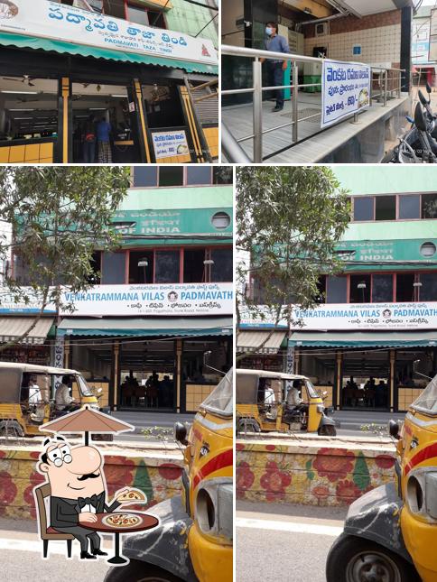 The exterior of Padmavathi Fast Foods