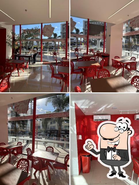 O interior do Poppys Goiânia