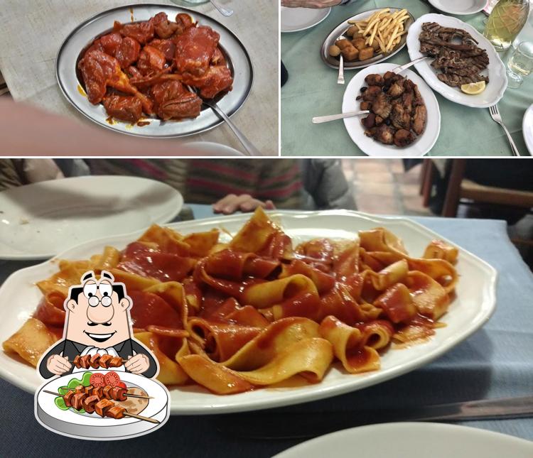 Cibo al Ristorante La Perla Del Gran Sasso