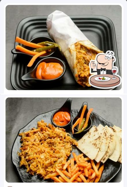 Food at Absolute Shawarma