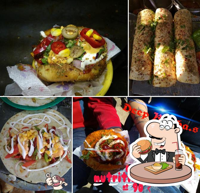 Treat yourself to a burger at Deep Kulcha’s