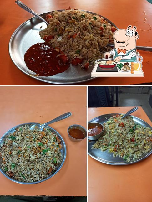 Fried rice at Bhosle's Food court