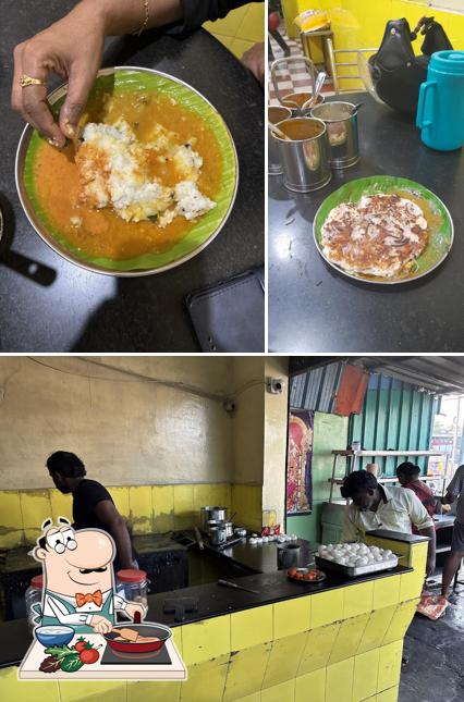 Chicken curry at Lakshmi Dosa Corner