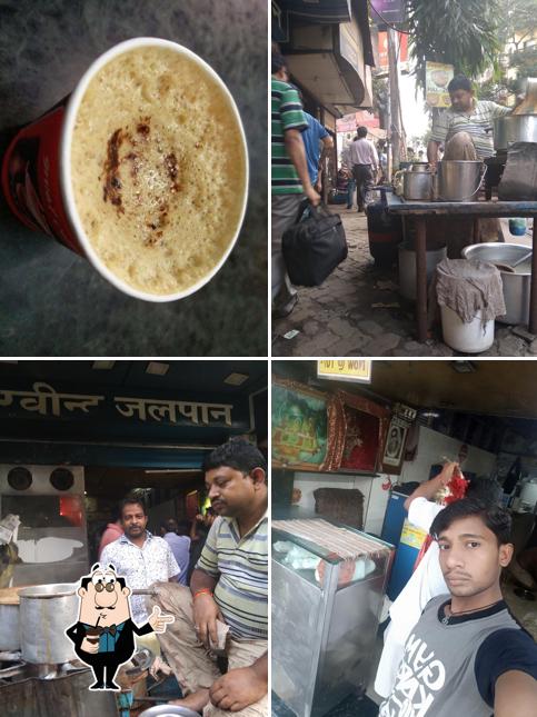 Enjoy a beverage at Rabindra Jalpan